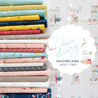 Dear Diary Fabric Showcase