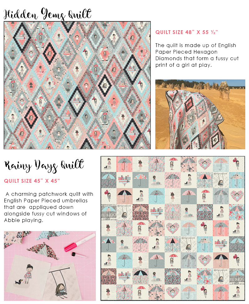 Hidden Gems & Rainy Days Quilts